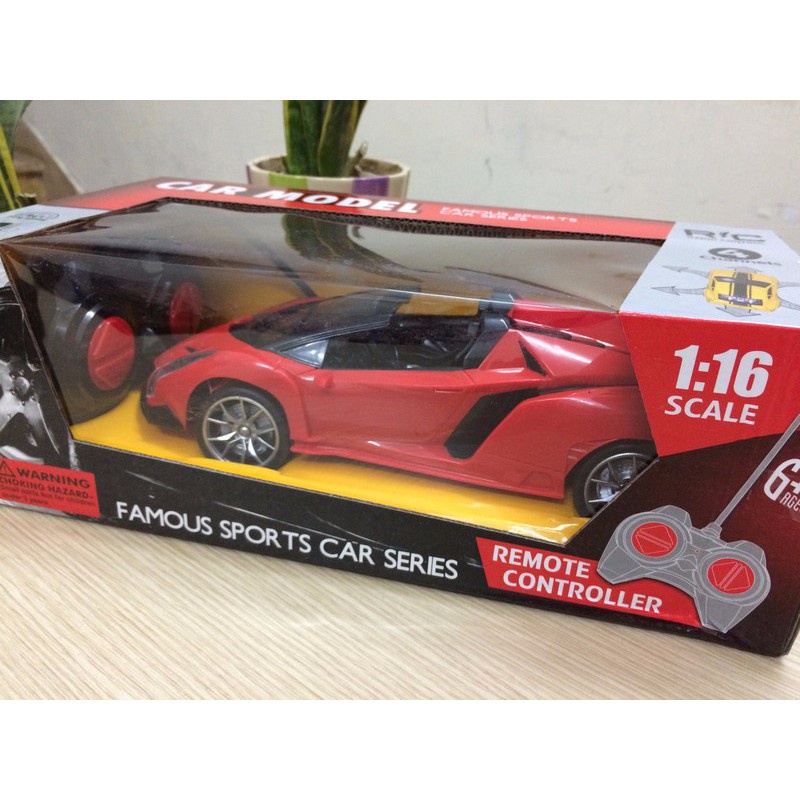 ⚡ PIN AA ⚡ Đồ chơi trẻ em - Siêu xe ô tô điều khiển từ xa 4 chiều CAR MODEL R/C 1:16 NO.588-1