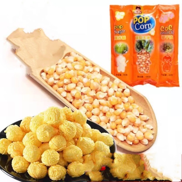 SET LÀM BẮP RANG BƠ TẠI NHÀ, BỎNG NGÔ TỰ NỔ