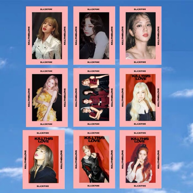 Card trong dạng phim ảnh Black Pink