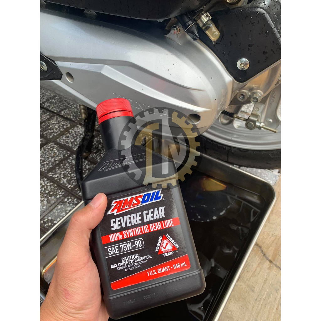 Nhớt lap Amsoil Severe Gear SAE 75W90 - 946ml