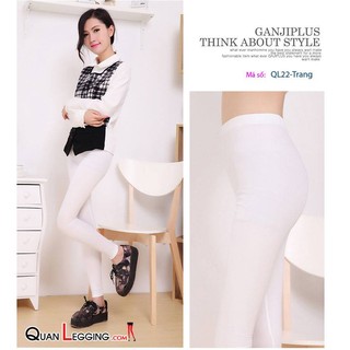 Legging Da bóng (TrắngXámXanh)  QL22