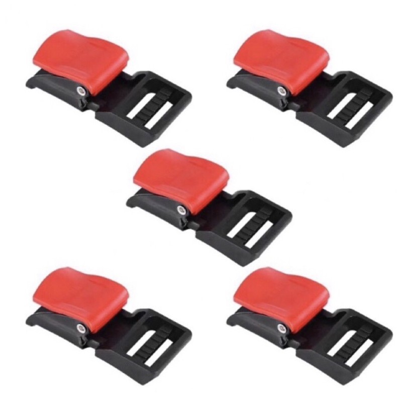 Set 5 khoá bóp cài quay nón bảo hiểm balo