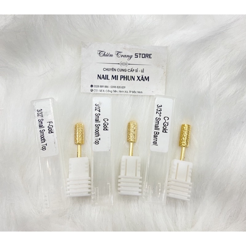 Đầu mài titan vàng siêu phá chuyên dùng cho bột và gel