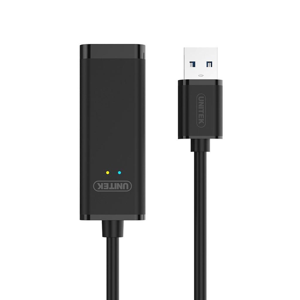 Cáp Chuyển USB 3.0 to Lan RJ45 10/100/1000Mbps Unitek Y-3470BK