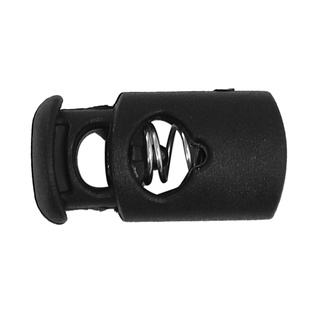 10 Pcs Plastic Toggle Spring Stop Single Hole String Cord Locks