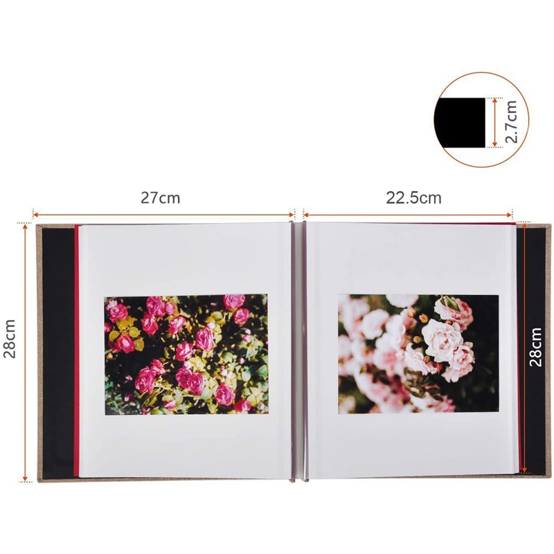 Cuốn Album Ảnh Tự Dính Phong Cách Cổ Điển Độc Đáo