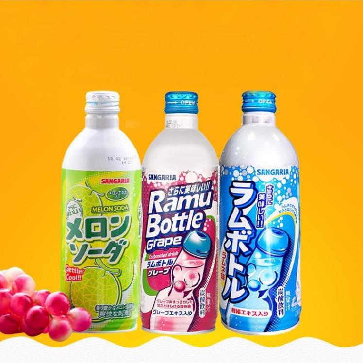 Nước Soda SANGARIA Chai 500gr 3 Vị