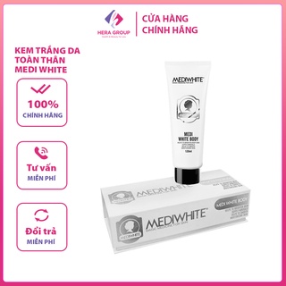 Kem trắng da body toàn thân medi white chính hãng - medi white body - kem dưỡng trắng da toàn thân body medi white