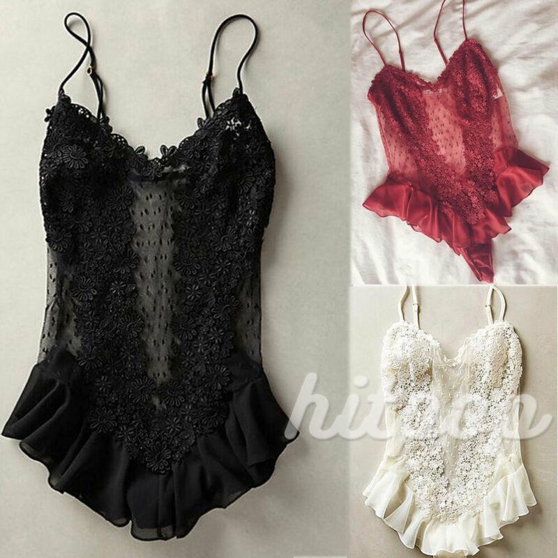 Bộ Đồ Ngủ Vải Lụa Phối Ren Lưới Màu Trơn Quyến Rũ Cho Nữ