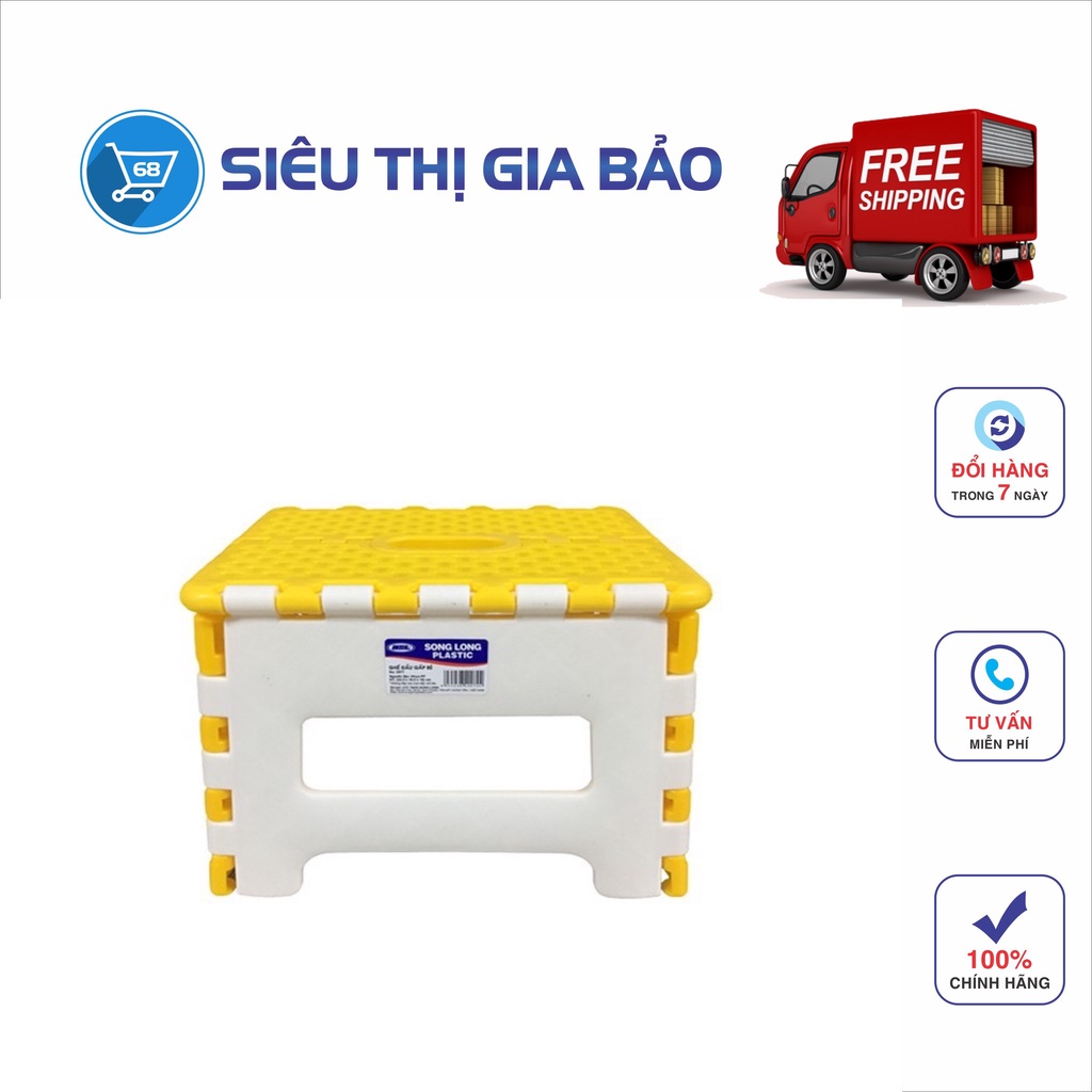 Ghế Nhựa Gấp Gọn Song Long Đẩu Bé thiết kế gọn nhẹ