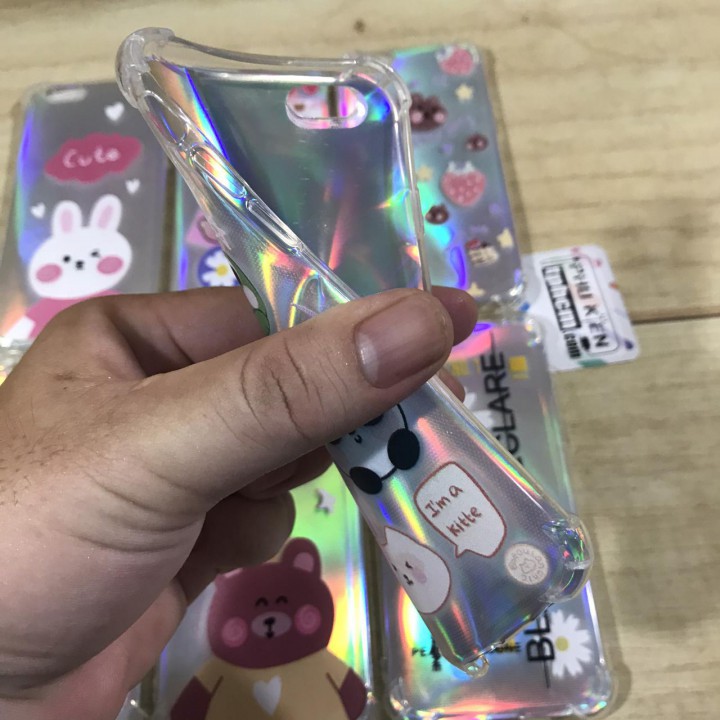Ốp Lưng iPhone 11 Chống Sốc Hình Dễ Thương Phản Quang