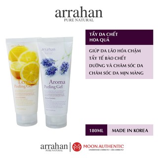Gel tẩy da chết hoa quả làm trắng da Arrahan Whitening Peeling gel 180ml Hàn Quốc
