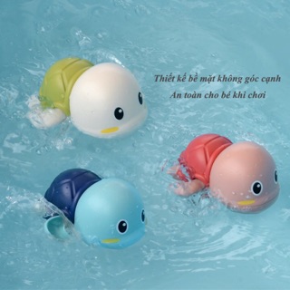 Combo 3 chú rùa bơi cute vặn cót - đồ chơi nhà tắm cho bé