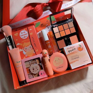 SET MAKEUP TRÁI ĐÀO SIÊU KUTE