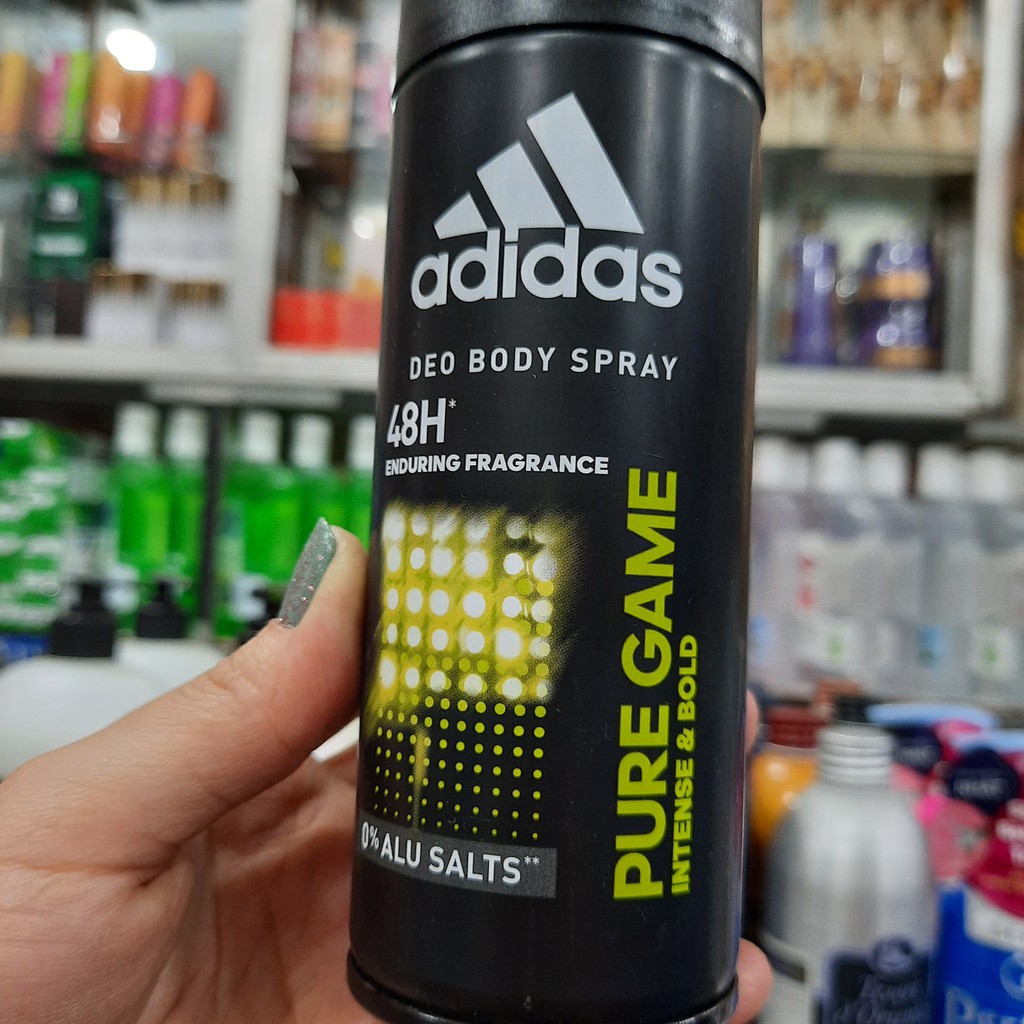 Xịt khử mùi toàn thân Adidas Pure Game - Pháp - 150ml