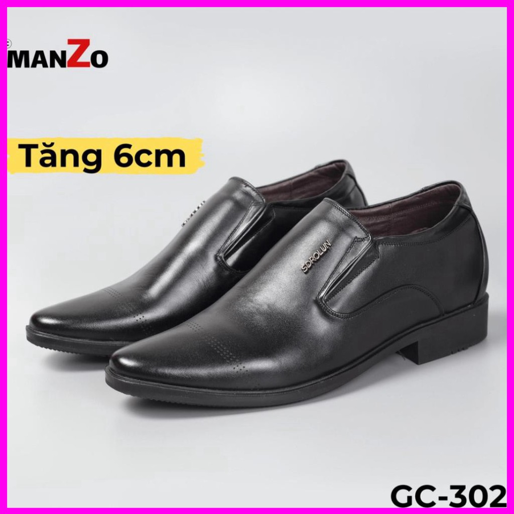 Giày tây nam tăng chiều cao 6cm hoàn toàn bí mật - Kstore GC 302