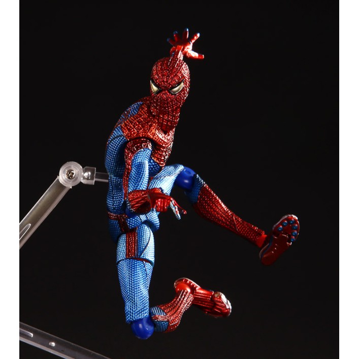 (Hết hàng) Mô Hình Nhân vật Phim Avengers Figma199 spider man người nhện 15cm