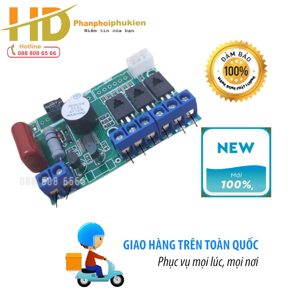Mạch điều khiển quạt phun sương, điều hòa hơi nước.