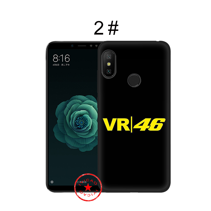 Ốp Điện Thoại Mềm Họa Tiết Valentino Rossi Vr 46 Ablu154 Cho Xiaomi Mi 9 8 6 Se Pro Lite Mix 2s Max 3 Mi9 Mi8