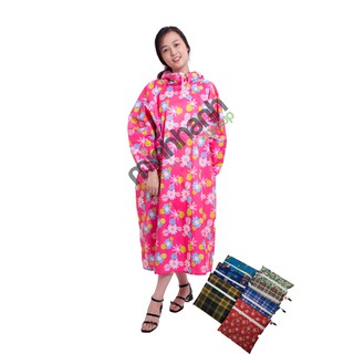 Áo mưa Minh Hạnh-Áo Mưa Bisur cao cấp họa tiết