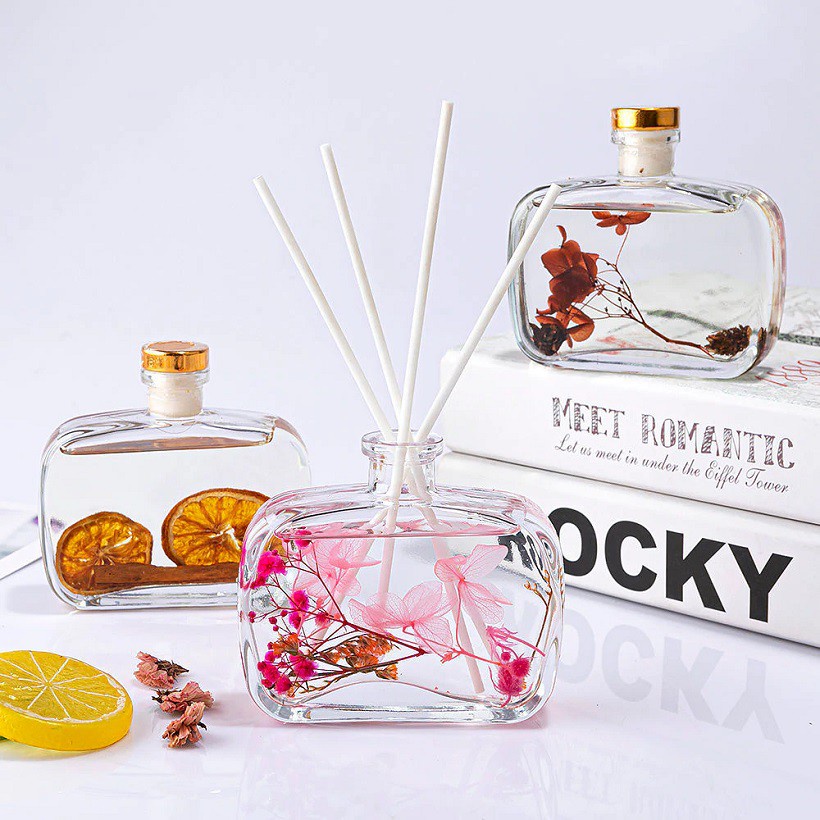 Tinh Dầu Thơm Phòng WIACHNN 100ML Chất Liệu Từ Thiên Nhiên An Toàn. Tỏa Mùi Siêu Thơm. Tặng Que Khuếch Tán