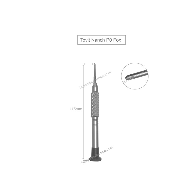 Tô vít Nanch P0 Fox tháo lắp 4 cạnh