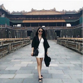 Áo Kimono ĐEN TRƠN