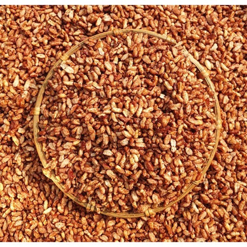1 kg gạo lứt sấy nguyên vị đóng túi zip
