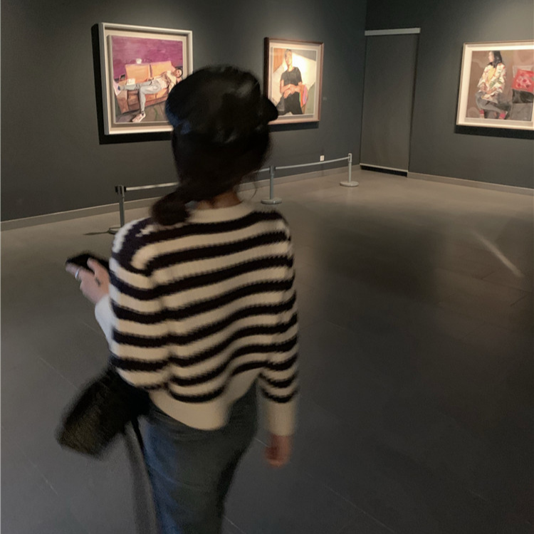 Áo Khoác Cardigan Dệt Kim Kẻ Sọc Thời Trang 2021 Cho Nữ | BigBuy360 - bigbuy360.vn