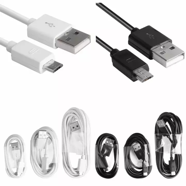 Dây cáp sạc nhanh truyền dữ liệu micro usb dài 1m 2m 3m cho android phone samsung huawei