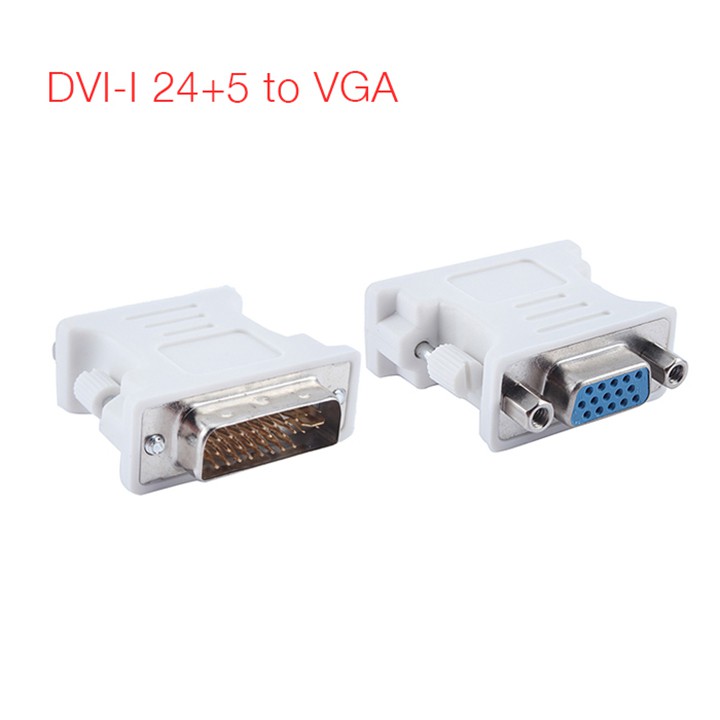 Đầu chuyển đổi cổng DVI sang VGA dùng cho máy tính pc laptop máy chiếu màn hình LCD youngcityshop 30.000