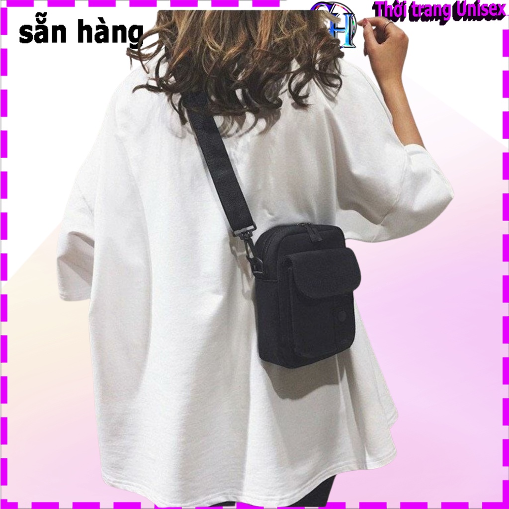 [SIÊU HOT] Túi Bao Tử Đeo Chéo Nữ Thời Trang Cao Cấp Chất Liệu kaki bố Giá Rẻ Phong Cách