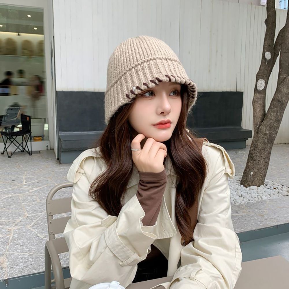 Mũ beanie giữ ấm mùa đông phong cách hiphop nhiều màu sắc