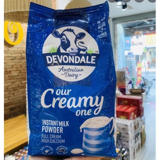 Sữa bột nguyên kem không đường Devondale 1 kg(hàng ÚC)