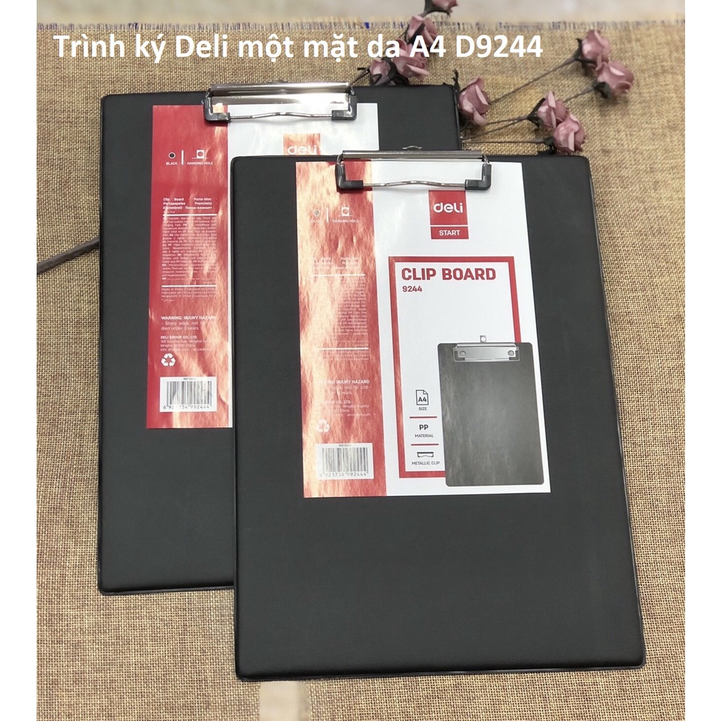 Trình ký A4, A5 – mặt gỗ, mặt nhựa – Thiên long, Deli, Pro Office, MG -9224/CB02/CB04/CB05 - vpp Diệp Lạc (sỉ/lẻ)