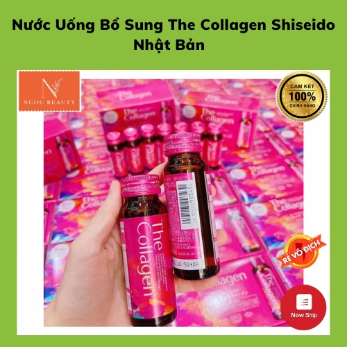 Nước Uống Tăng Cường Collagen Da Căng Mịn, Chống Lão Hóa The Collagen Shiseido