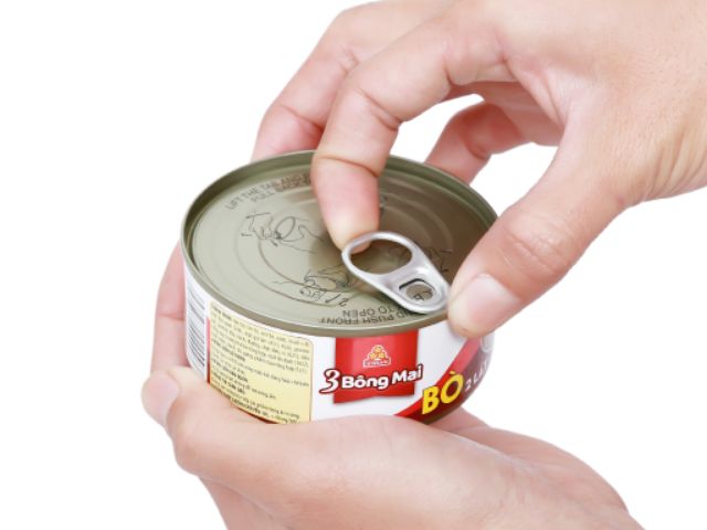 BÒ HAI LÁT VISSAN thương hiệu 3 BÔNG MAI - Hộp 150g