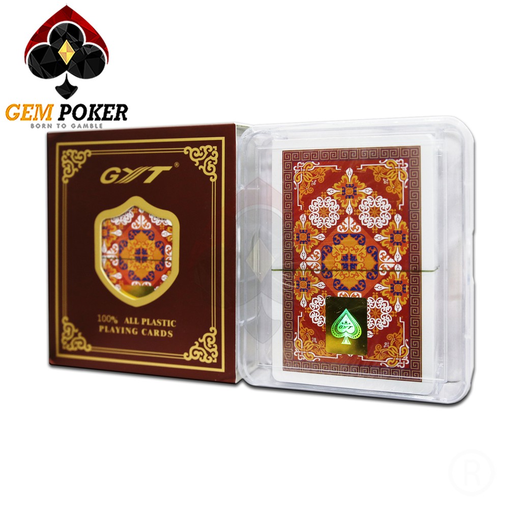 BÀI TÂY NHỰA GYT SMALL N955 XANH/ĐỎ