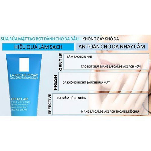 Sữa Rửa Mặt Cho Da Nhạy Cảm La Roche Posay Làm Sạch Bụi Bẩn Bãi Nhờn | BigBuy360 - bigbuy360.vn