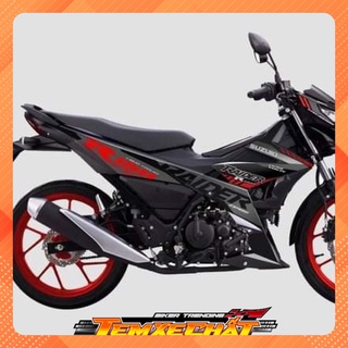 Bộ Tem rời Raider - Satria mẫu zin 2021 bóng cao cấp [KÈM QUÀ TẶNG]