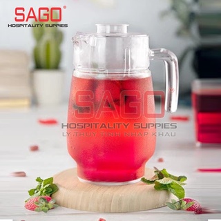 Bình thủy tinh luminarc tivoli 1600ml , thủy tinh cao cấp