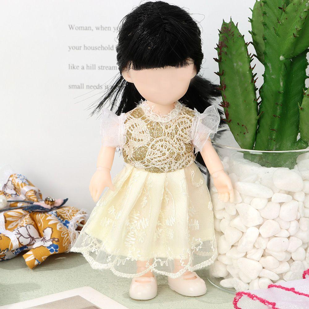 Đầm Búp Bê 16~17cm Tỉ Lệ 1 / 8 Xinh Xắn