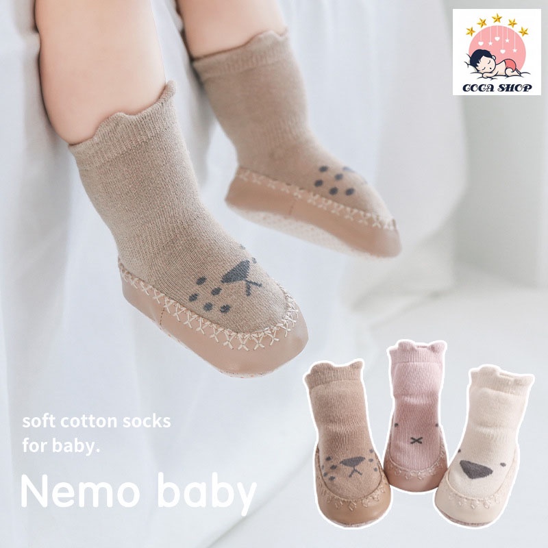 Giày Tập Đi Nemo Cổ Cao Cho Bé Siêu Kute Mẫu Mới Nhất 2022