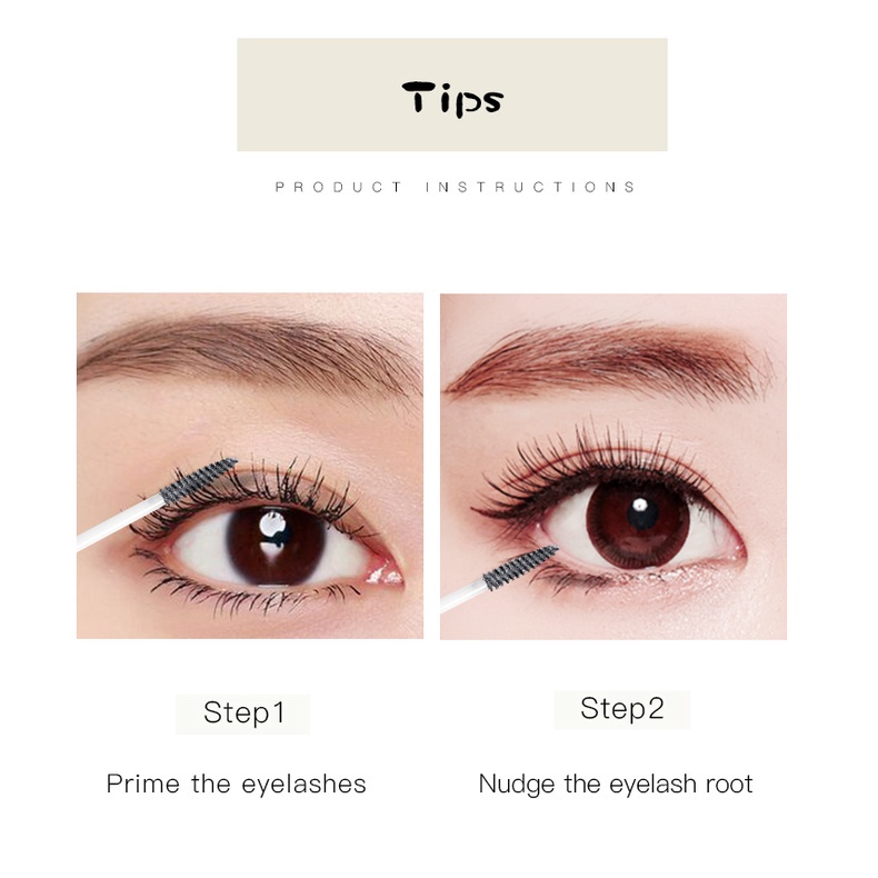 Mascara uốn mi Pudaier thiết kế vỏ kim cương 25.8g