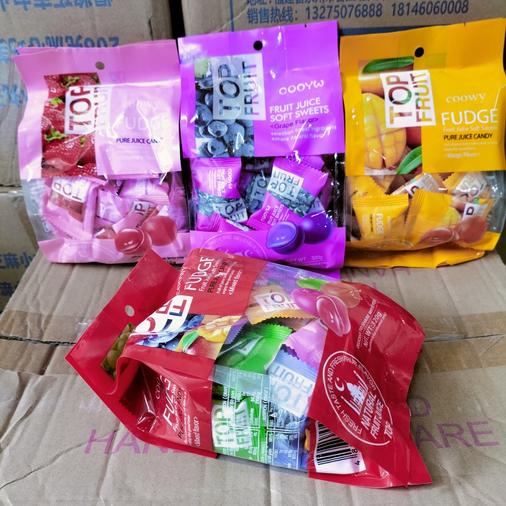 Kẹo Dẻo Trái Cây Top Fruit 320g
