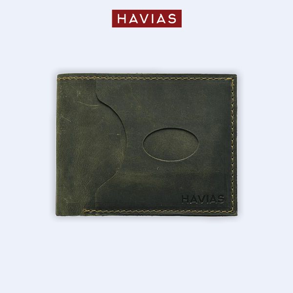 Ví Da Eros Handcrafted Wallet HAVIAS - Nâu Rêu
