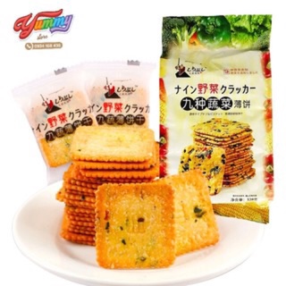 BÁNH QUY LẠC RAU CỦ WINGOO 328G - BÁNH HÀNH