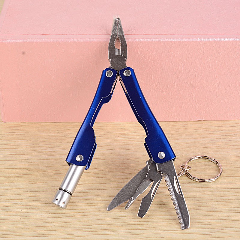 Dụng cụ móc khoá đa năng phượt EDC có đèn Pin tiện dụng - 9293store | BigBuy360 - bigbuy360.vn