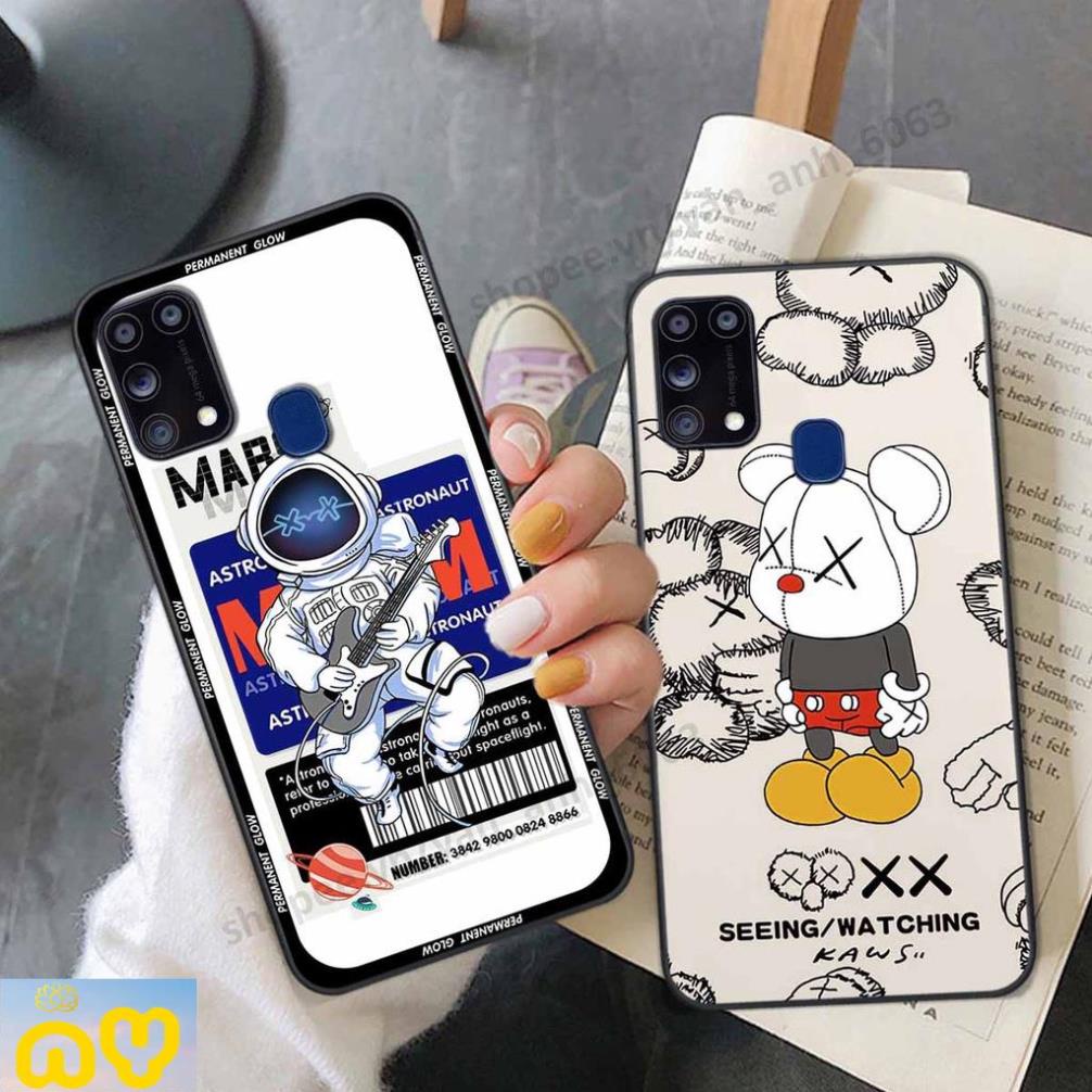 Ốp lưng Samsung M31 be@r brick mars thời trang, Ốp lưng lưng điện thoại viền dẻo siêu chất Như Ý