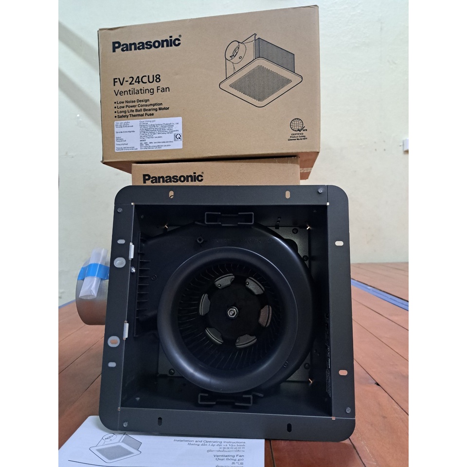 [PANASONIC | FV-24CU8] Quạt hút âm trần dùng với ống dẫn Panasonic FV-24CU8